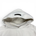Essentials Felt Logo Hoodie Light Oatmeal