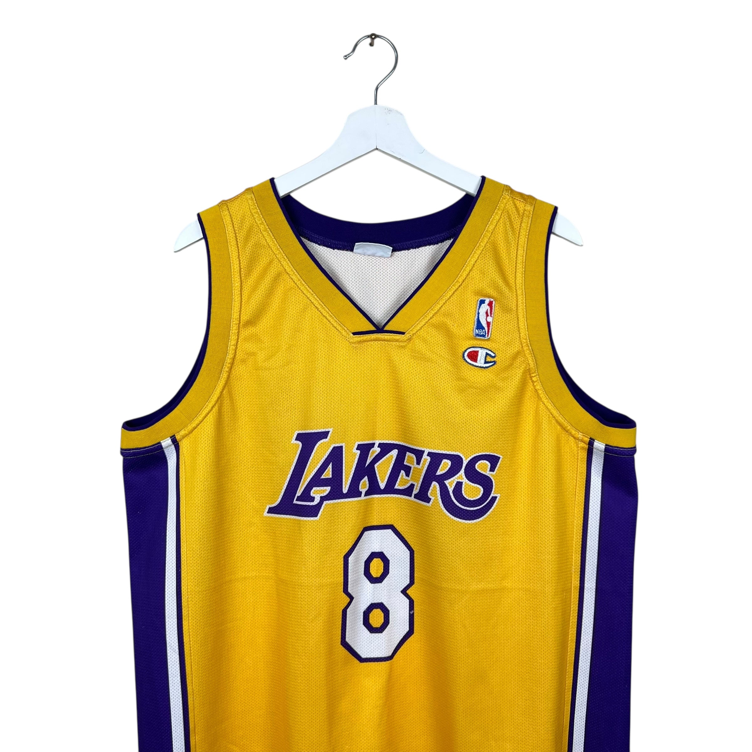 Vintage Champion Europe NBA Los Angeles Lakers Kobe Bryant Home Jersey