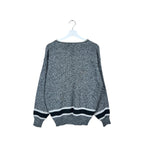 Vintage Club International Arctic Expedition Graphic Knit Grey