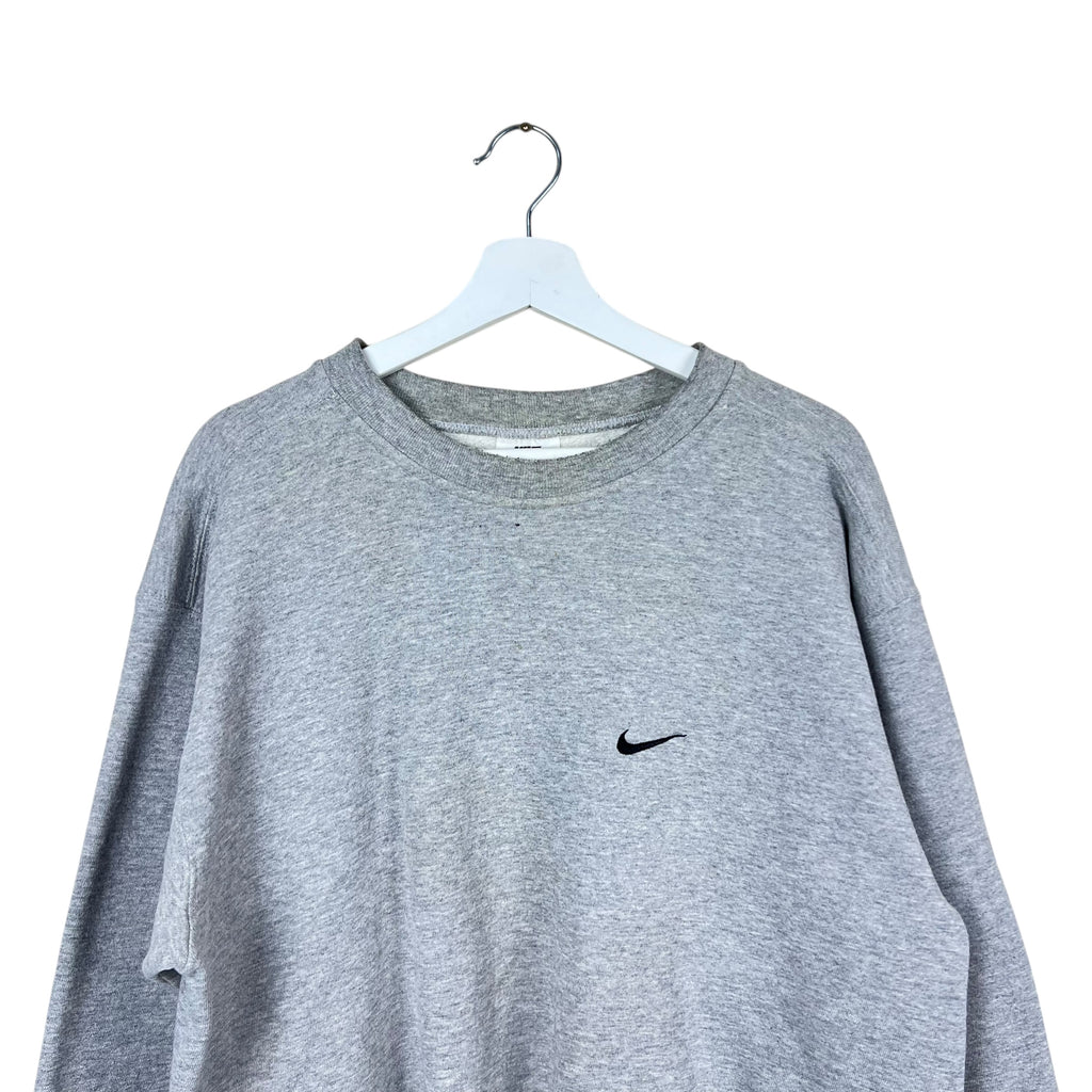 Vintage 90’s Nike Side Swoosh Crewneck Grey