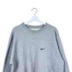 Vintage 90’s Nike Side Swoosh Crewneck Grey