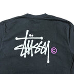 Stussy Basic Logo Tee Black