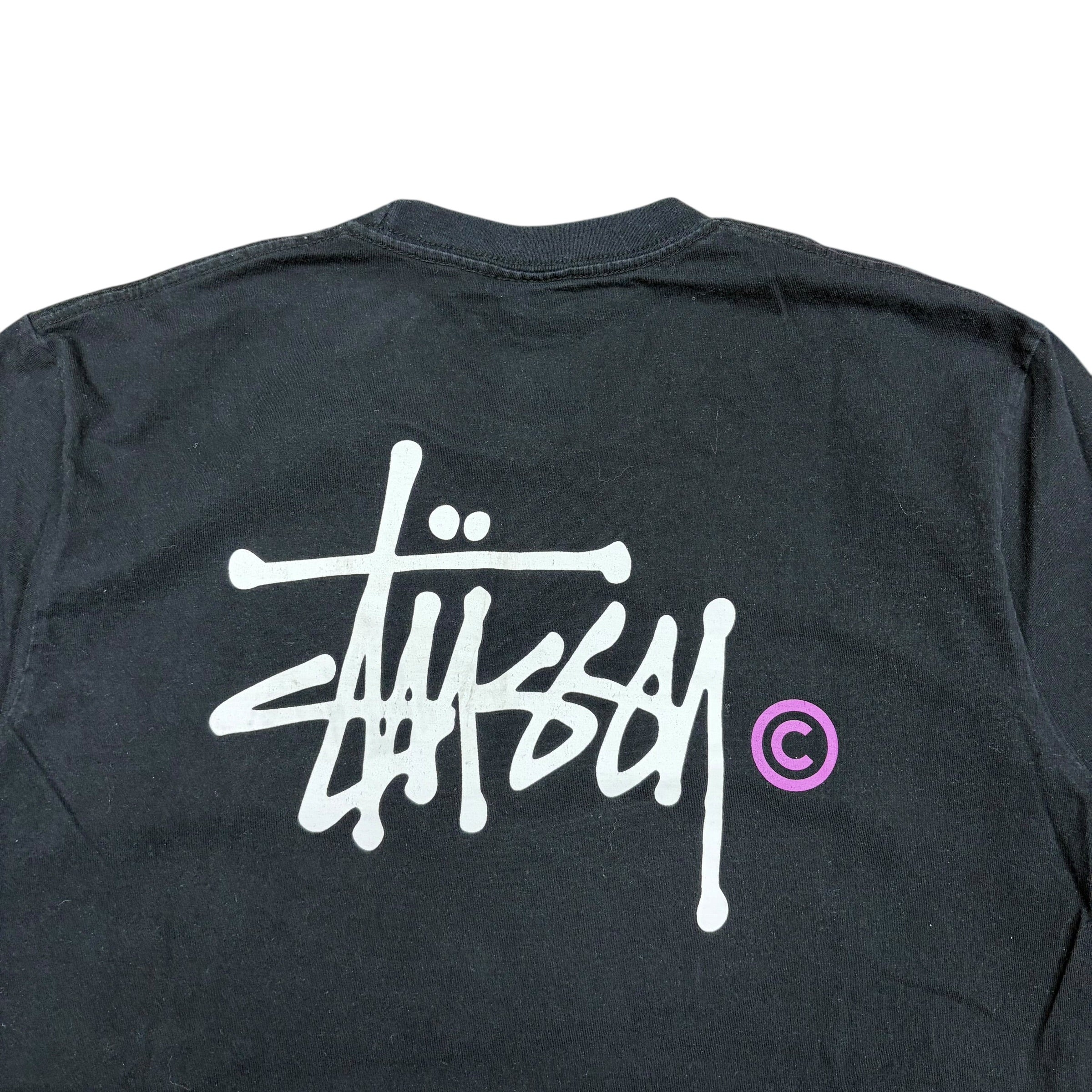 Stussy Basic Logo Tee Black