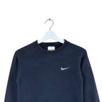 Vintage 90’s Nike Youth Side Swoosh Crewneck Black