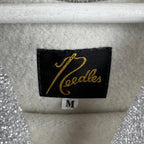 Needles Butterfly Logo Glitter Hoodie Grey