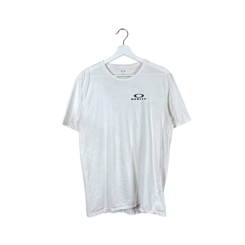 Vintage Oakley Logo Tee White