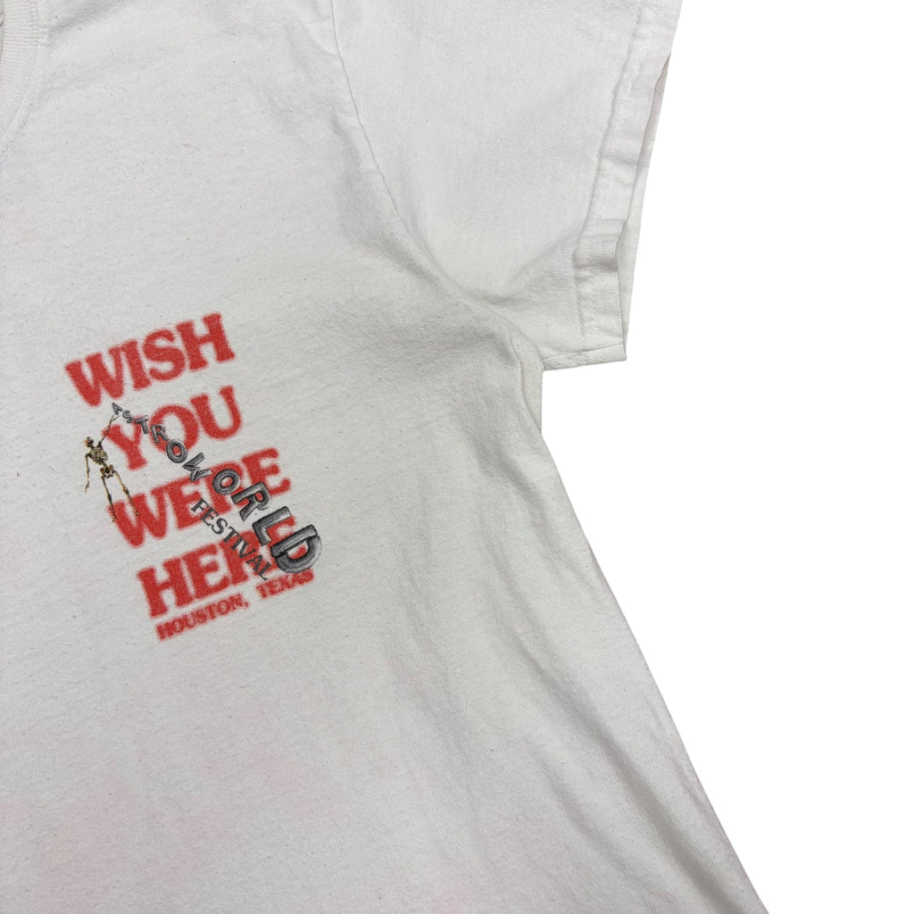 Astroworld Festival “Wish You Were Here” Houston Texas Tee White
