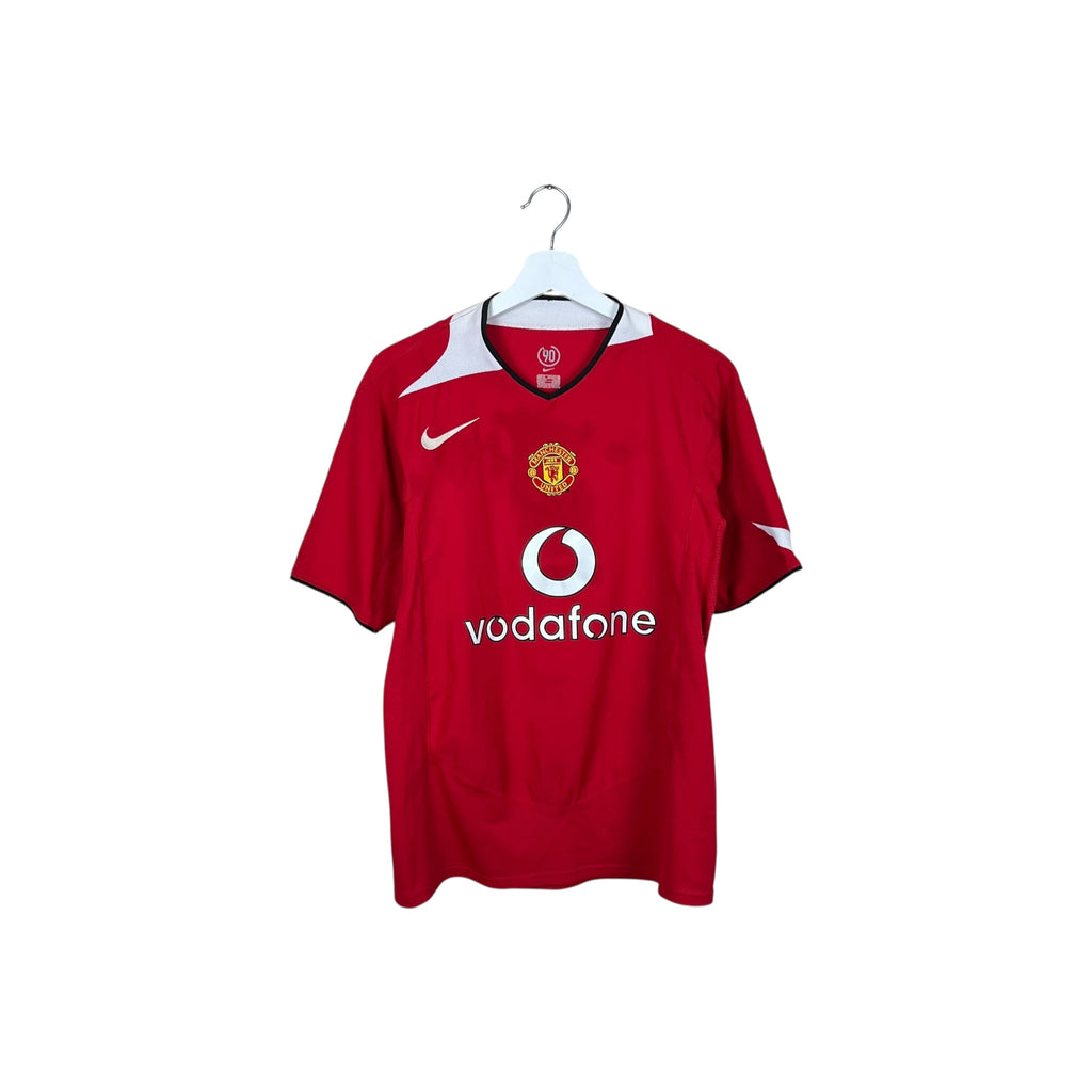 2004 Nike Manchester United Blank Home Jersey