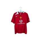 2004 Nike Manchester United Blank Home Jersey