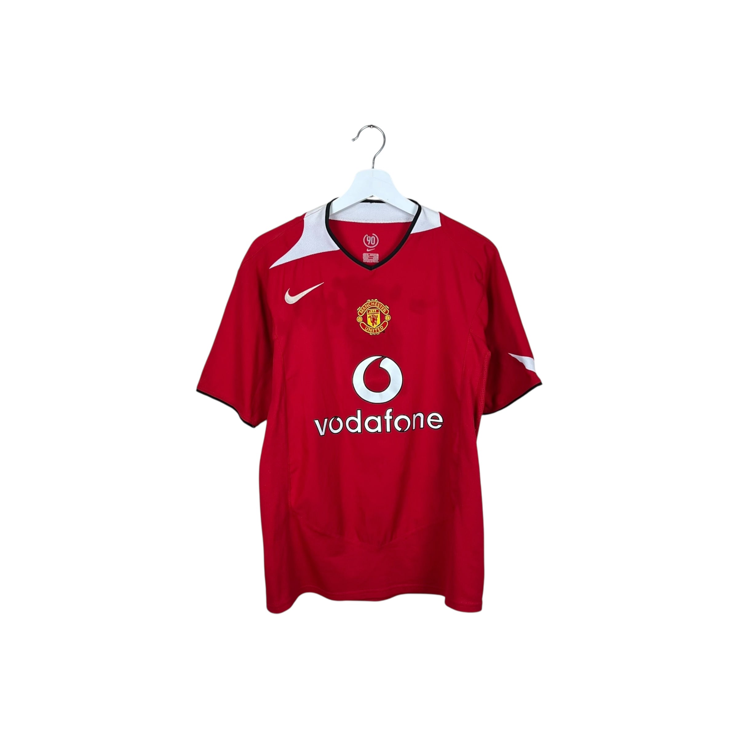 2004 Nike Manchester United Blank Home Jersey