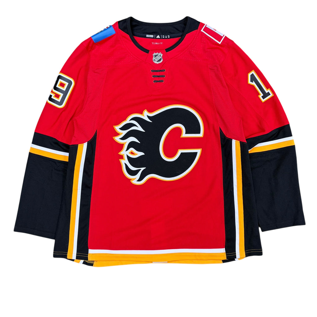 2018 Adidas NHL Calgary Flames Matthew Tkachuk Away Jersey