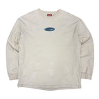Vintage Oakley Metal Logo Longsleeve Light Peach