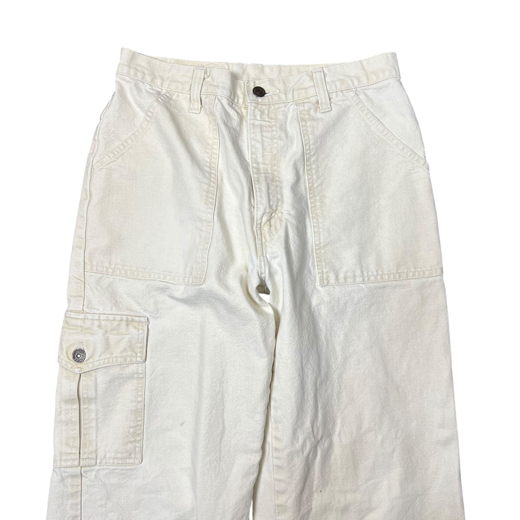 1970s Levi’s Cargo Pants Cream White