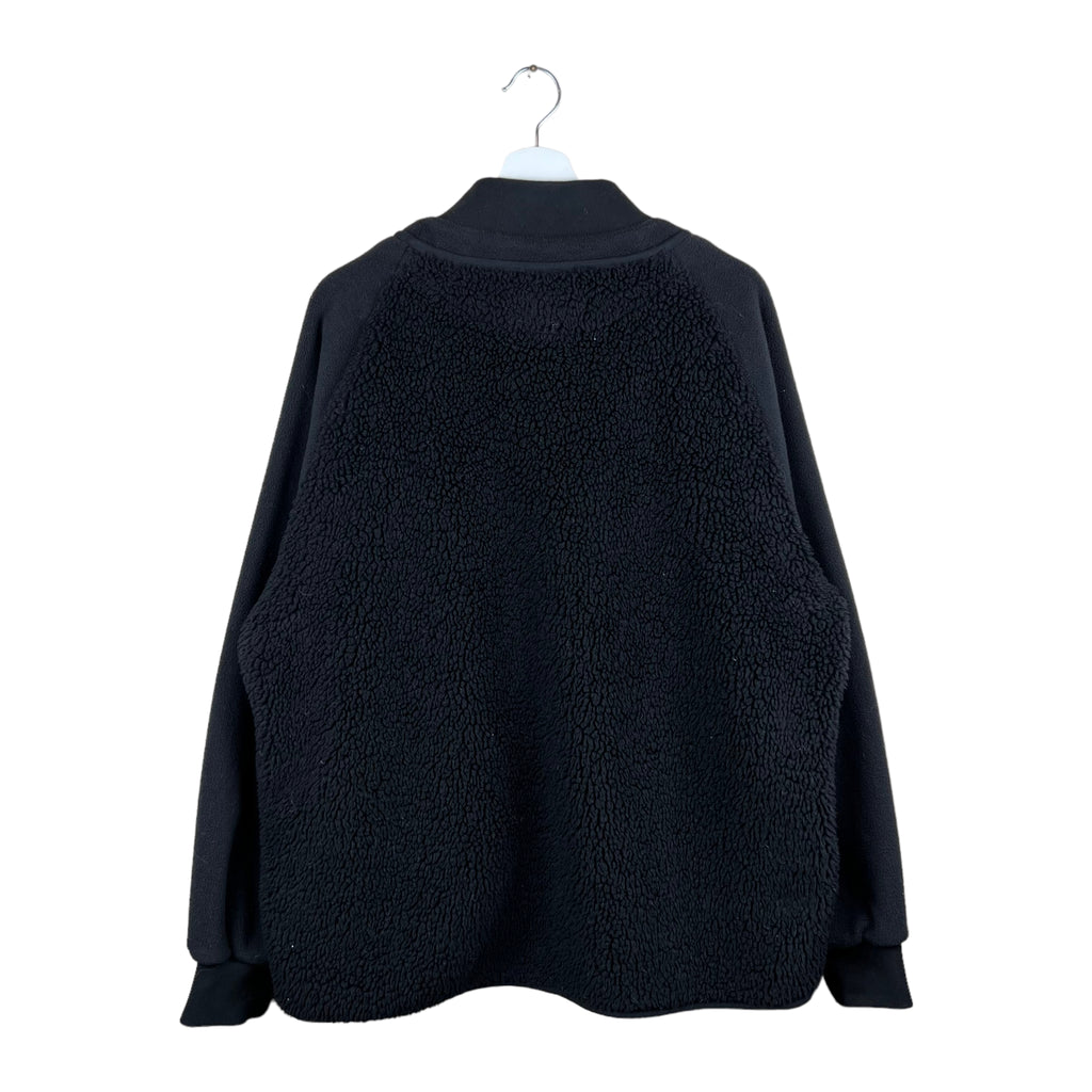Uniqlo x White Mountaineering Fleece Oversized Jacket Black