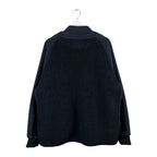 Uniqlo x White Mountaineering Fleece Oversized Jacket Black