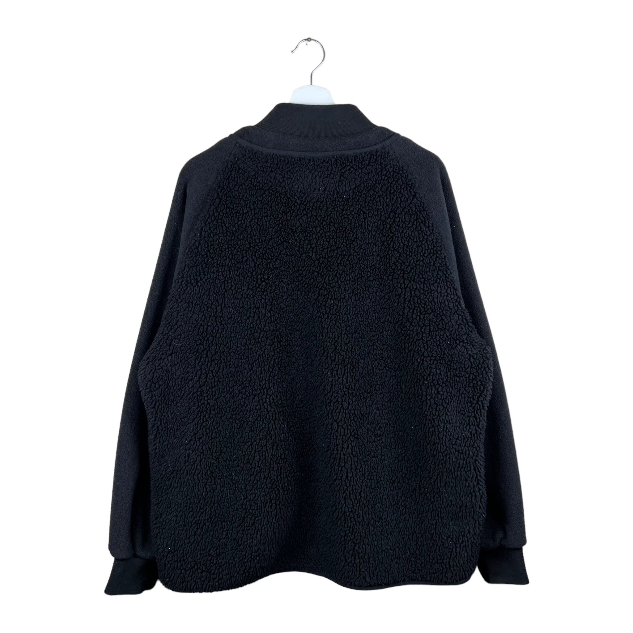 Uniqlo x White Mountaineering Fleece Oversized Jacket Black