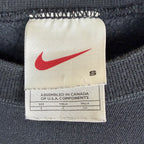 Vintage 90’s Nike Youth Side Swoosh Crewneck Black