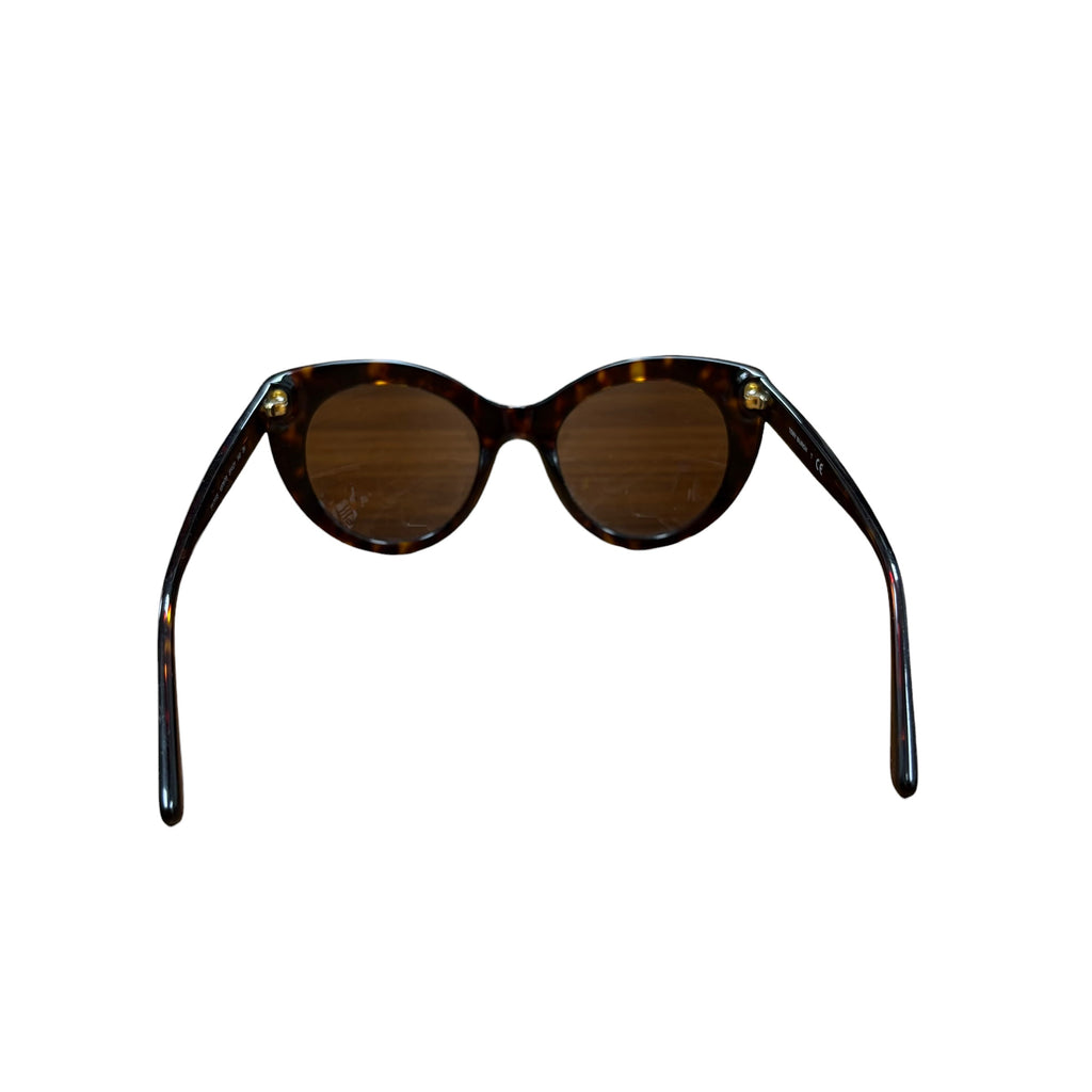 Tory Burch Women’s Tortoise Round Sunglasses