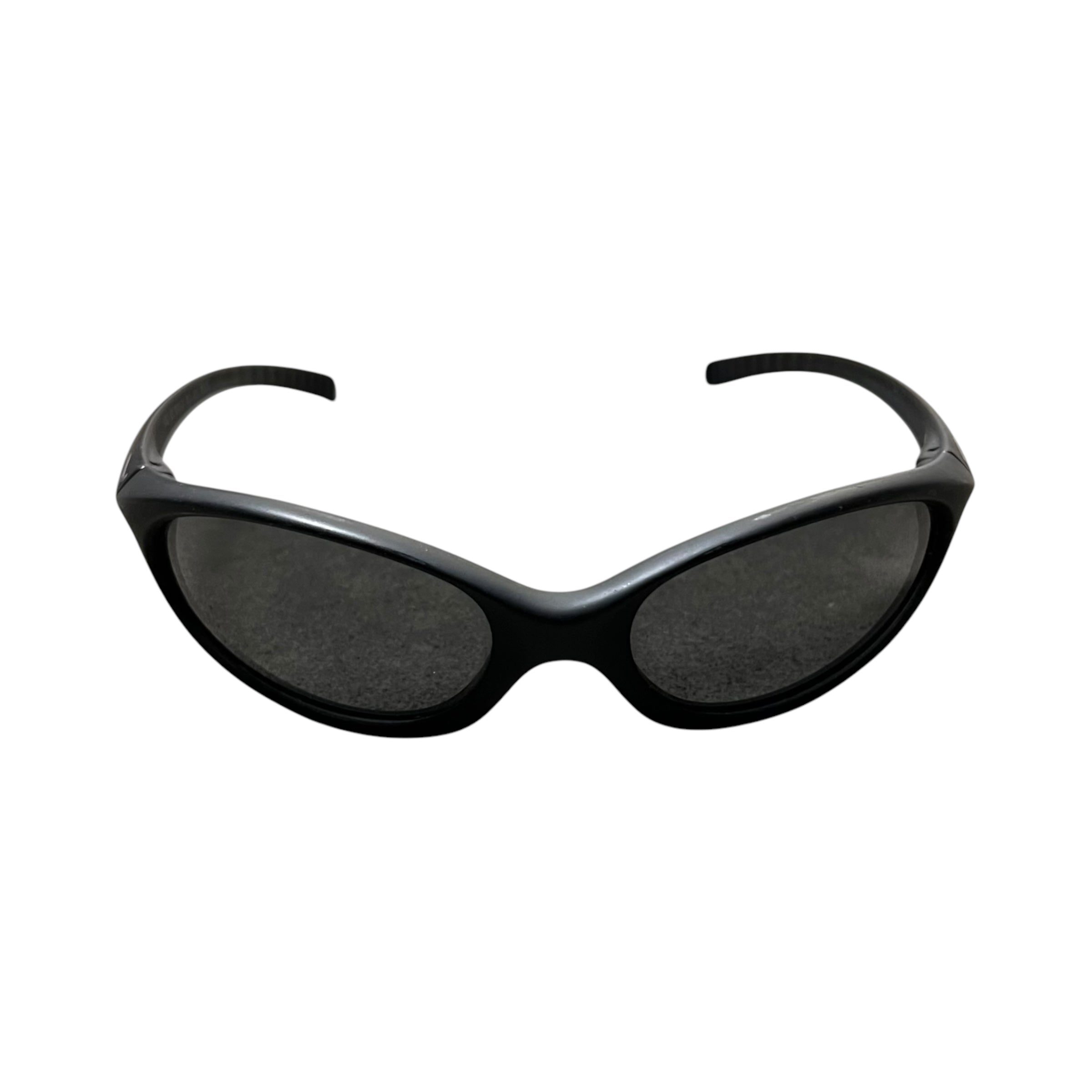 Vintage Nike EVO Round Sunglasses Matte Black