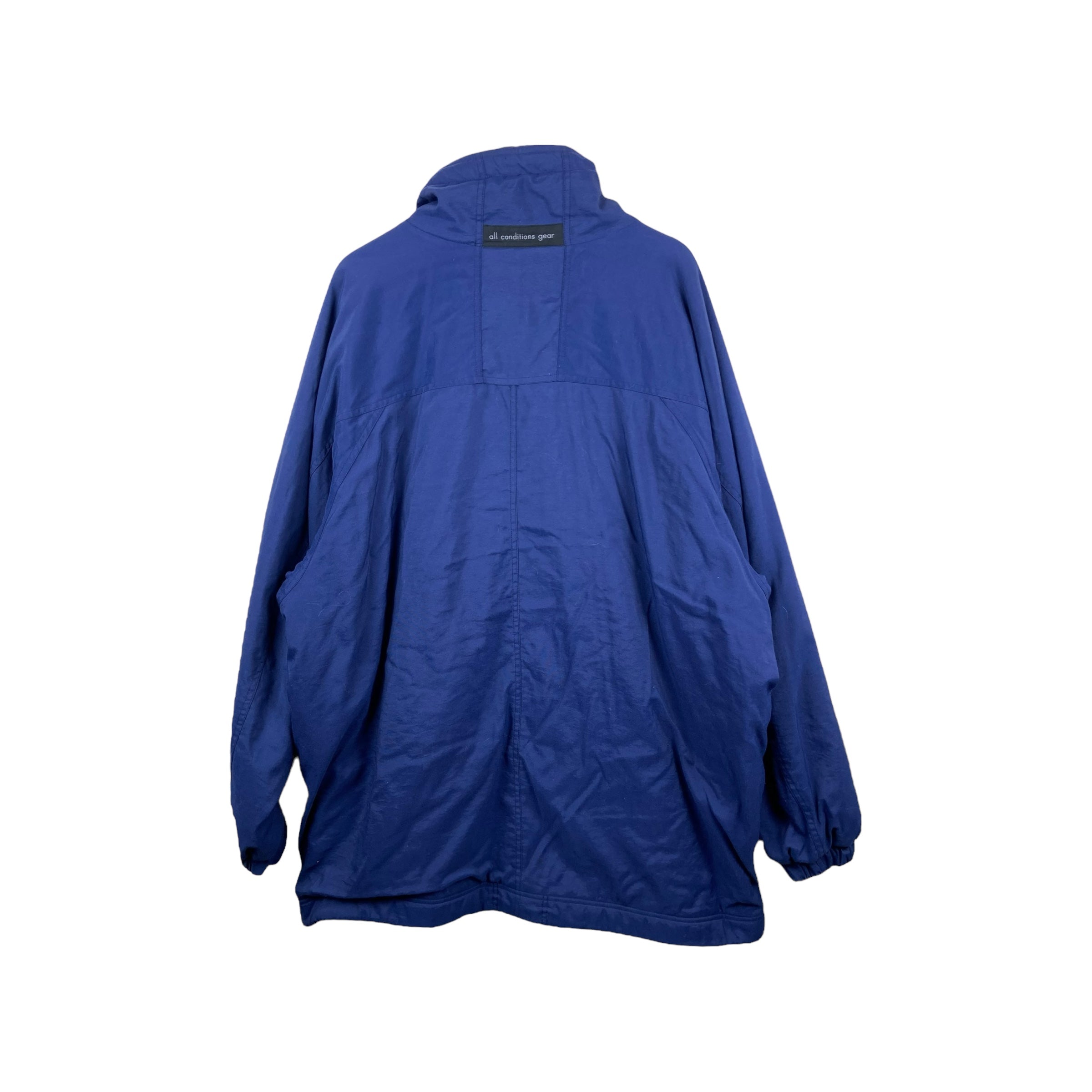 Vintage 90s Nike ACG Down Parka Jacket Navy
