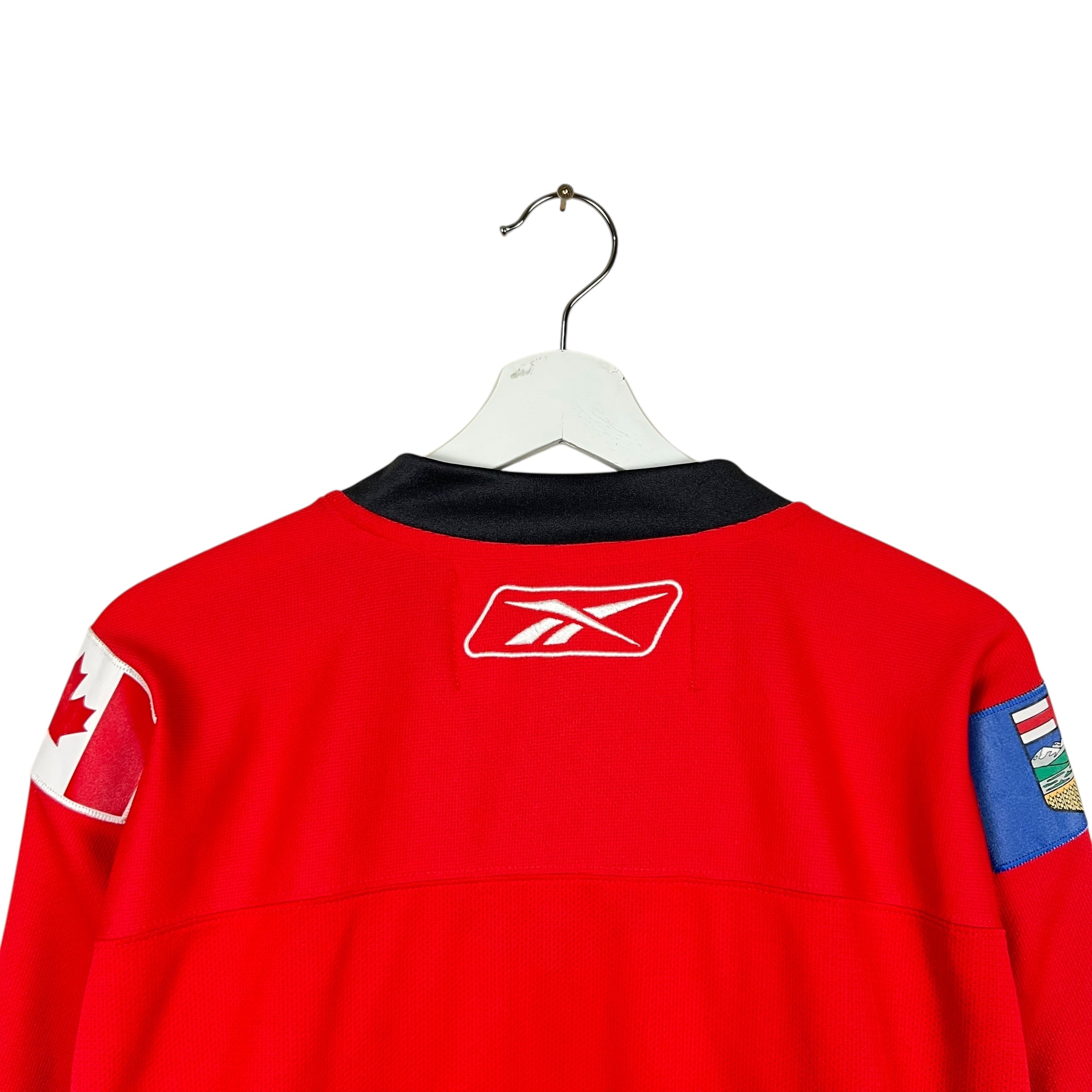Vintage Reebok NHL Calgary Flames Blank Away Jersey