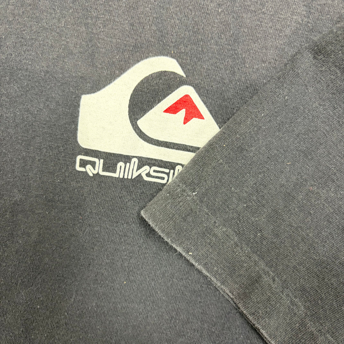 Vintage Quiksilver Logo Tee Black
