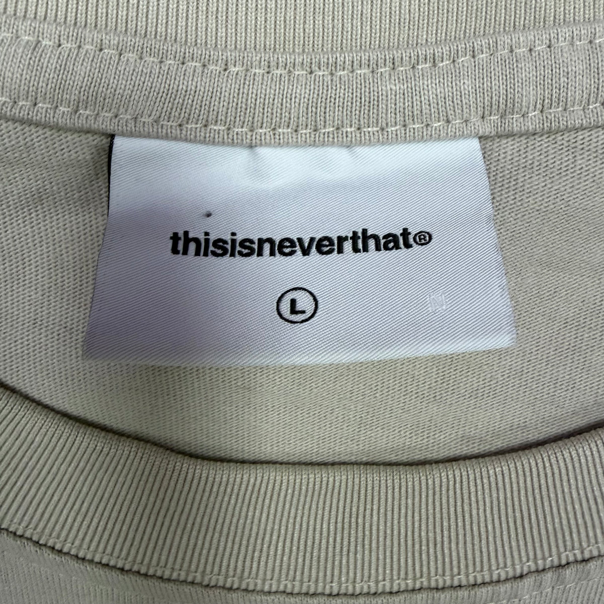 thisisneverthat Longsleeve Cream