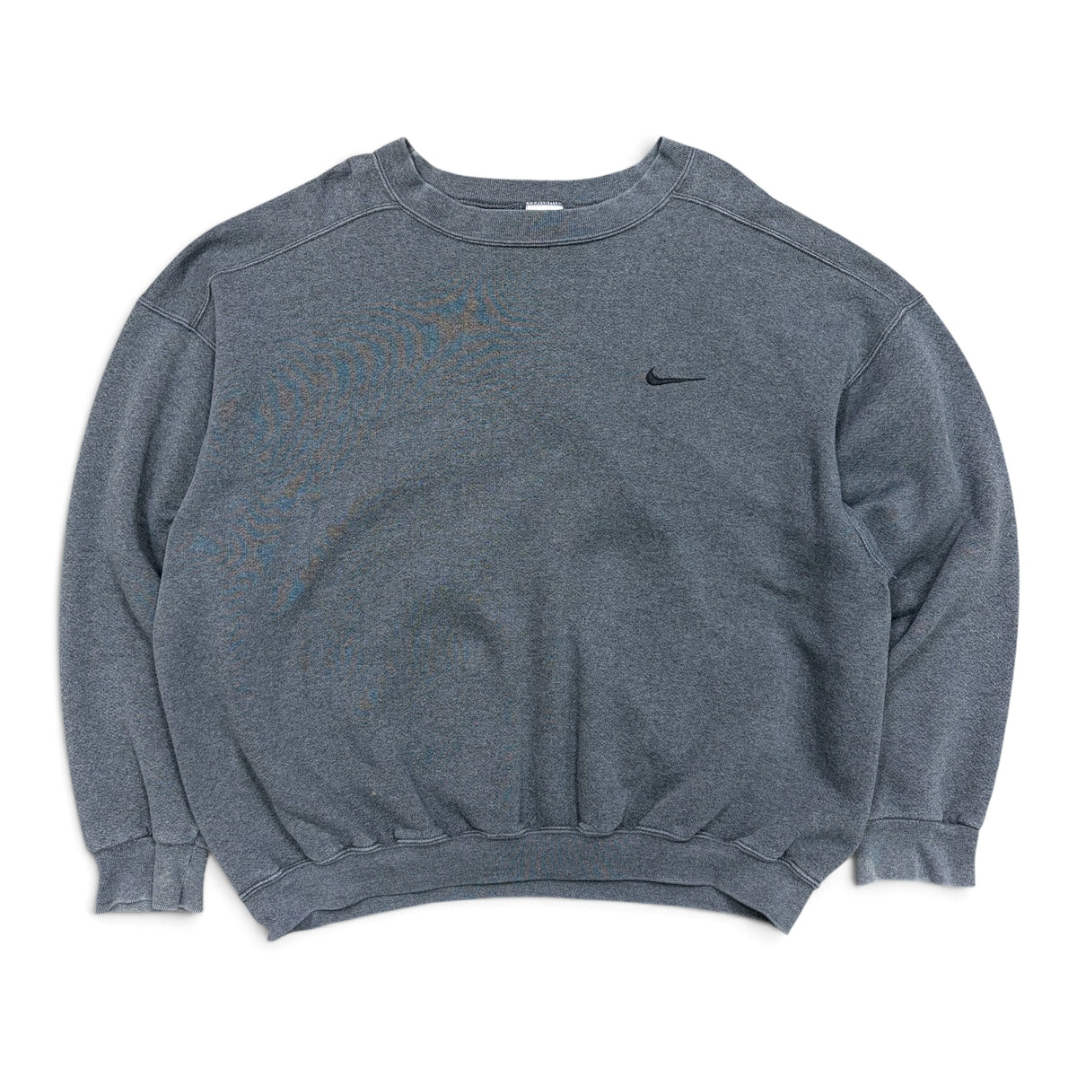 Vintage 90’s Nike Side Swoosh Crewneck Dark Grey