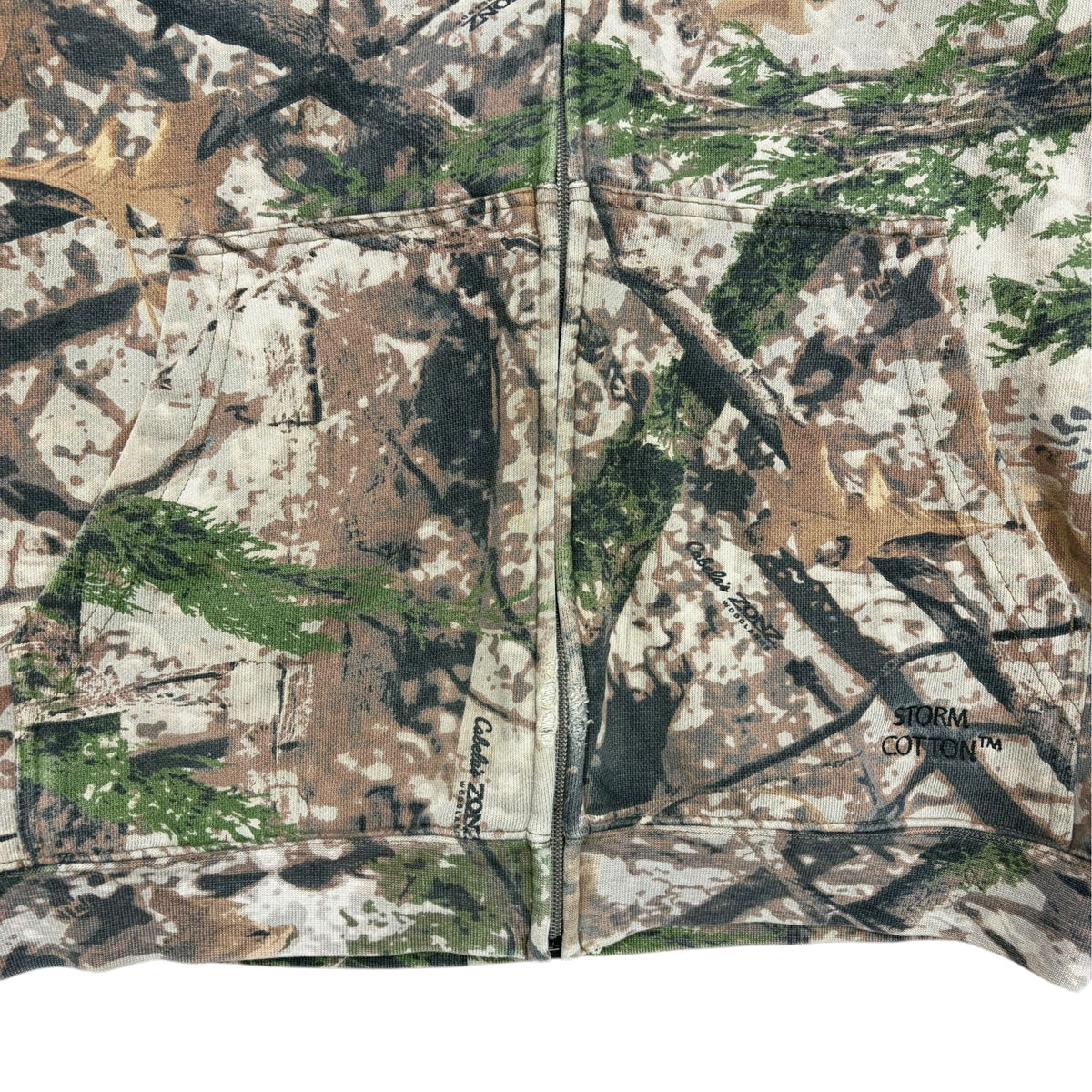 Vintage Cabela’s RealTree Full Zip Hoodie Camo