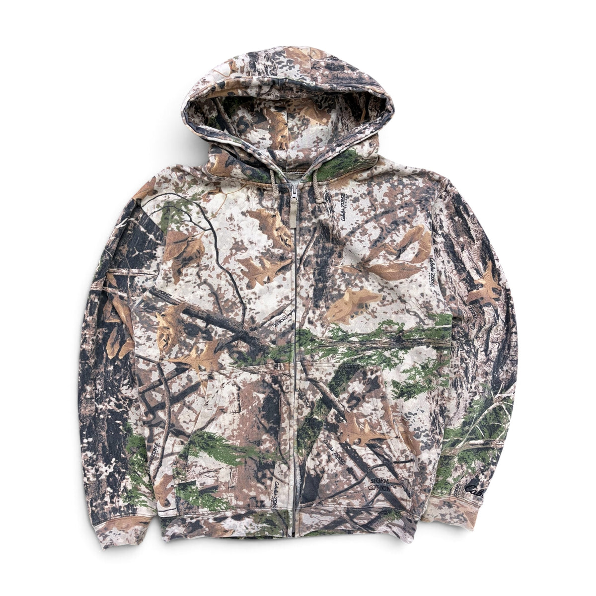 Vintage Cabela’s RealTree Full Zip Hoodie Camo