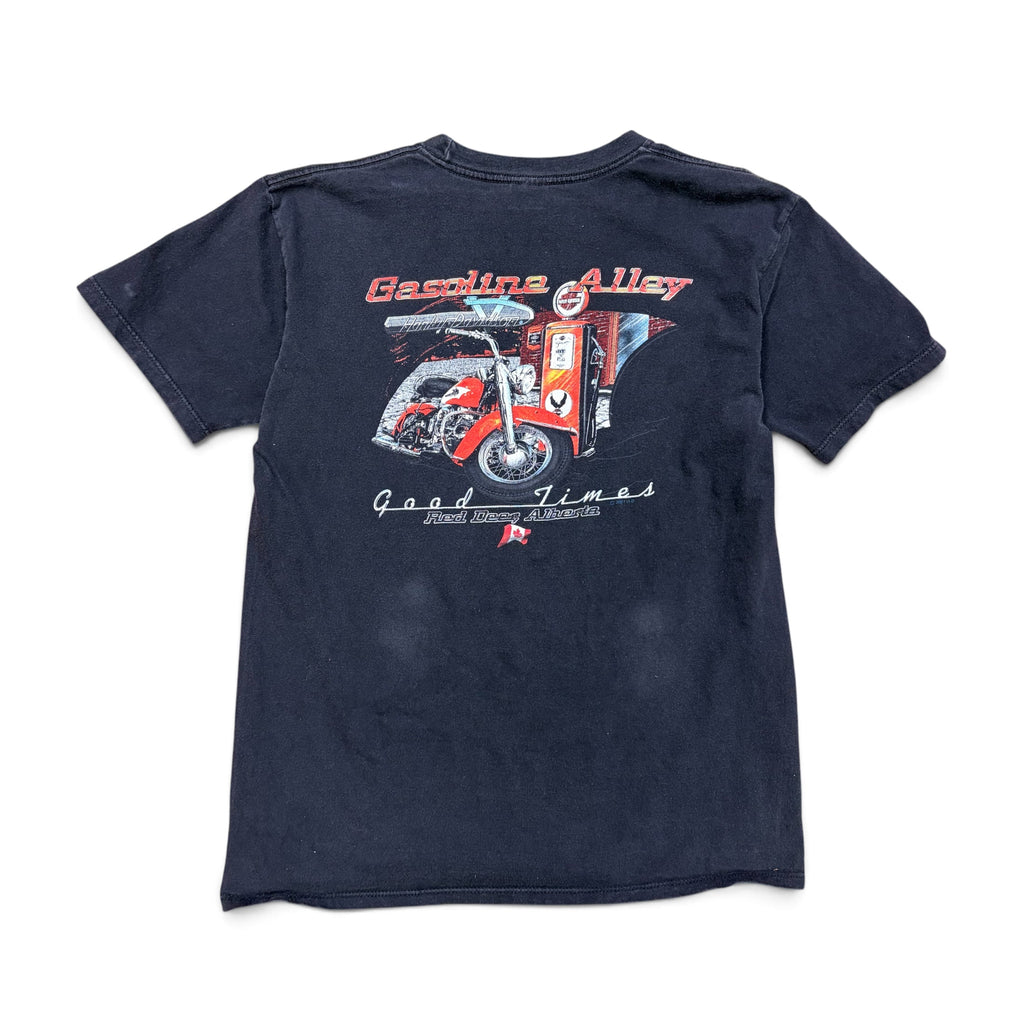 2001 Harley Davidson Gasoline Alley  “Good Times” Eagle Tee Black