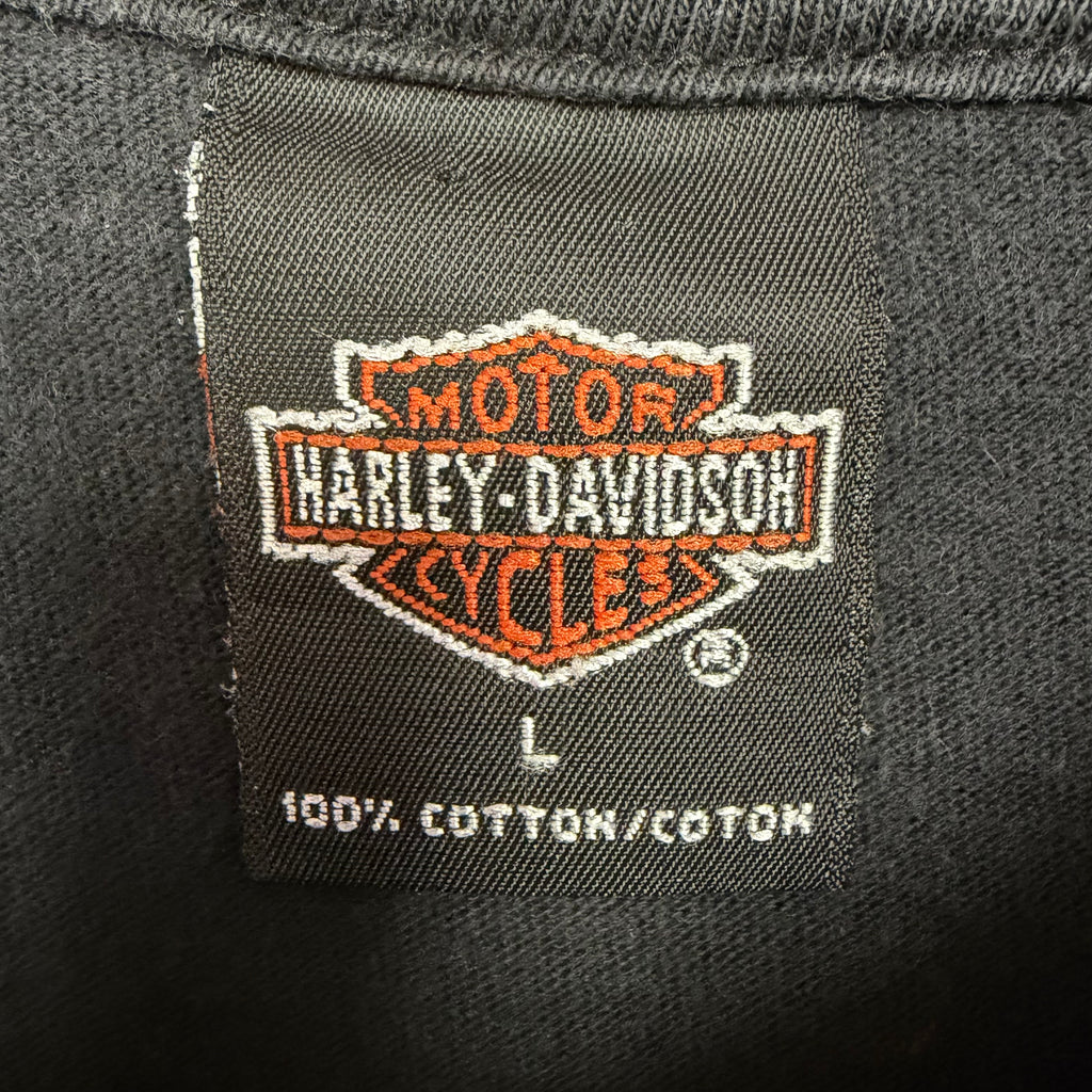 2001 Harley Davidson Gasoline Alley  “Good Times” Eagle Tee Black