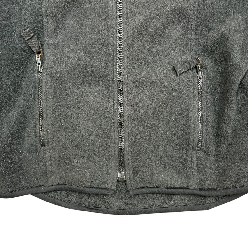 Vintage Tommy Hilfiger Fleece Full Zip Jacket Black