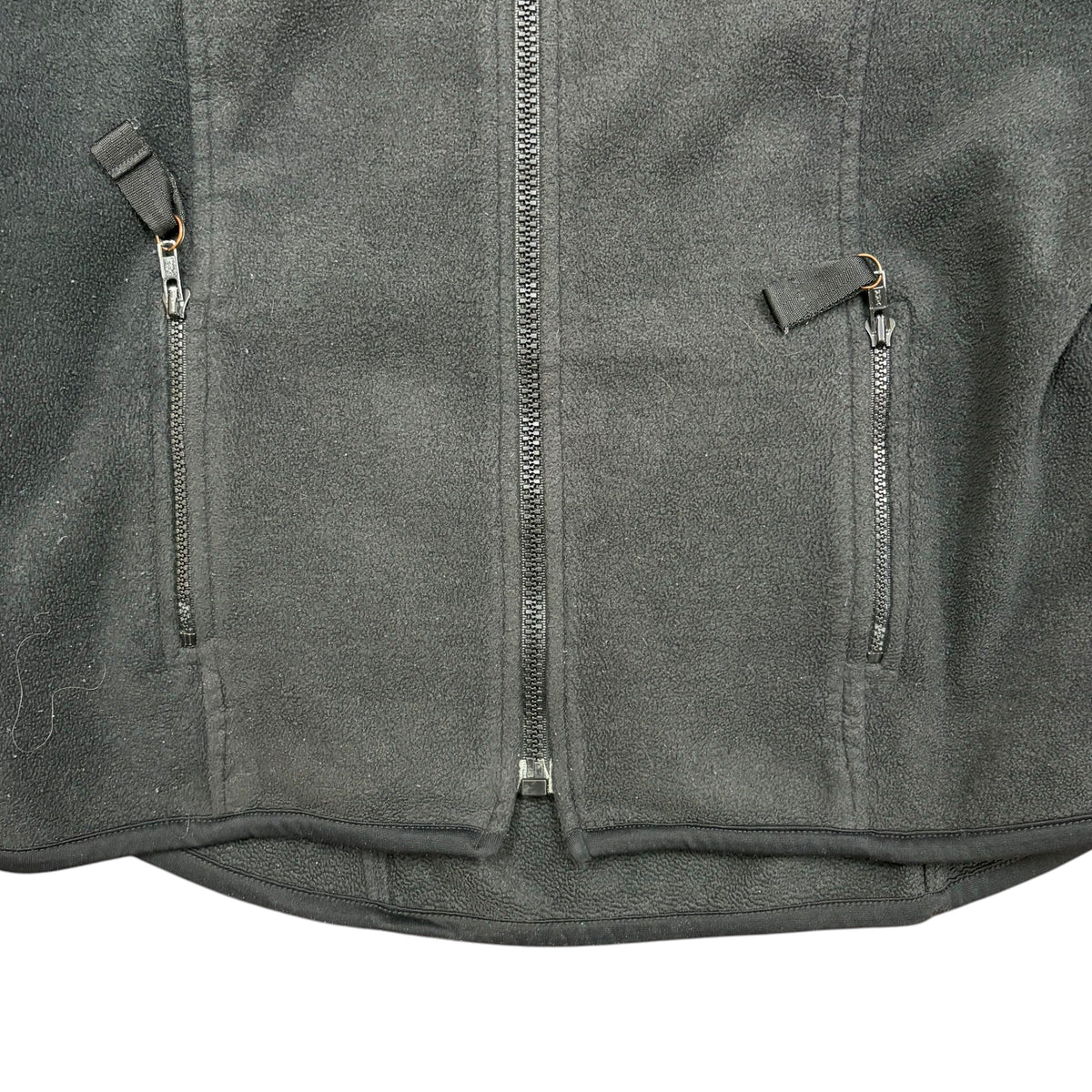 Vintage Tommy Hilfiger Fleece Full Zip Jacket Black