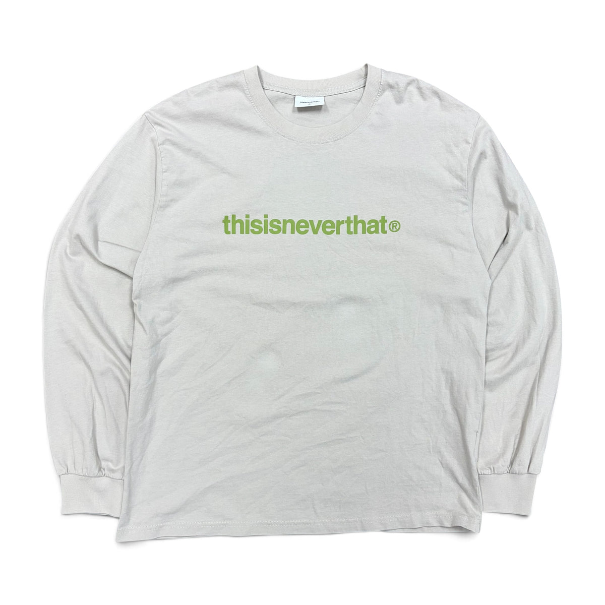 thisisneverthat Longsleeve Cream